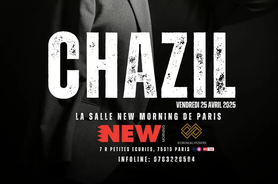 Concert Raï Chazil à Paris, avril 2025